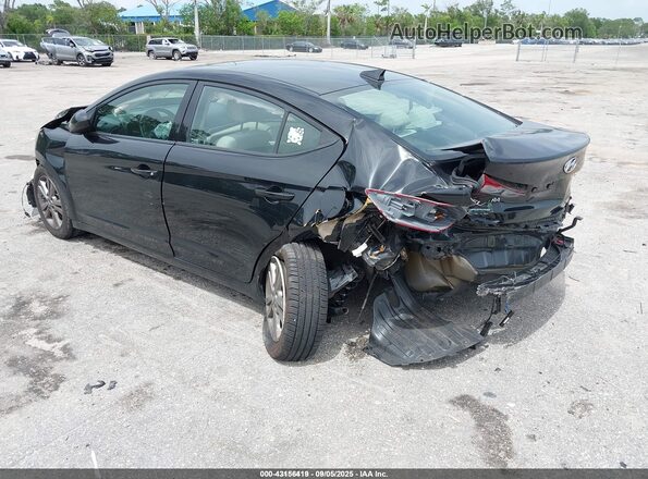5NPD84LF1JH256833 2018 HYUNDAI ELANTRA Black 