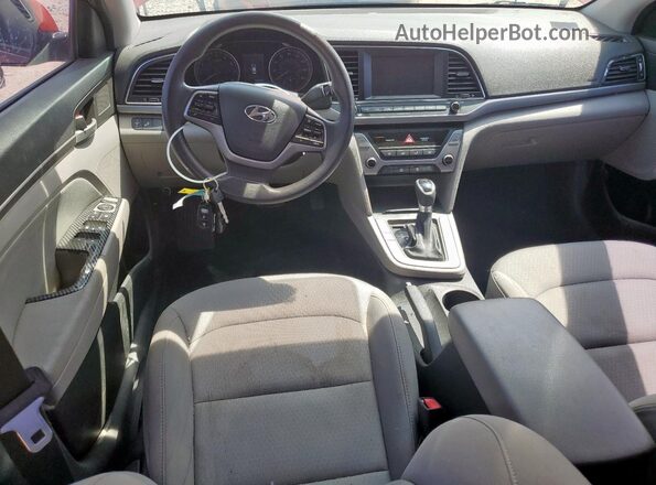 5NPD84LF1JH312236 2018 HYUNDAI ELANTRA Красный 