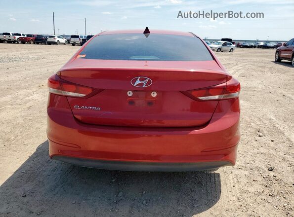 5NPD84LF1JH312236 2018 HYUNDAI ELANTRA Красный 