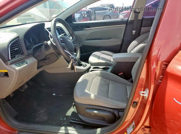 5NPD84LF1JH312236 2018 HYUNDAI ELANTRA Красный 