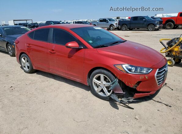5NPD84LF1JH312236 2018 HYUNDAI ELANTRA Красный 