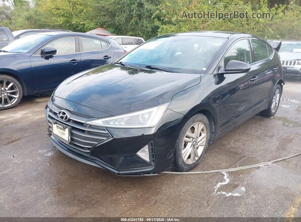 5NPD84LF1LH548937 2020 HYUNDAI ELANTRA Black Vista tres cuartos delantera izquierda