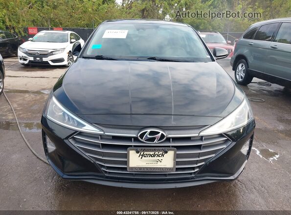5NPD84LF1LH548937 2020 HYUNDAI ELANTRA Black Vista del cuadro de instrumentos