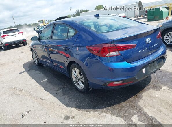 5NPD84LF1LH561655 2020 HYUNDAI ELANTRA Blue Rear left