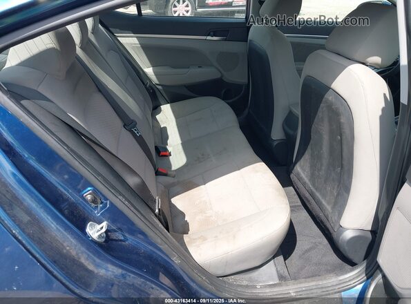 5NPD84LF1LH561655 2020 HYUNDAI ELANTRA Blue VIN sticker view