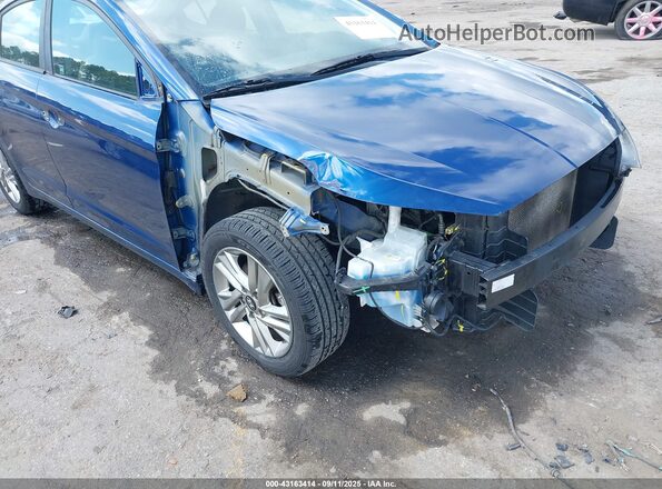 5NPD84LF1LH561655 2020 HYUNDAI ELANTRA Blue Front view