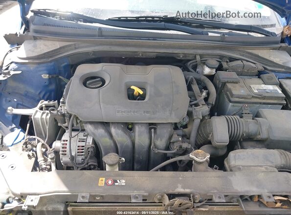 5NPD84LF1LH561655 2020 HYUNDAI ELANTRA Blue Rear view