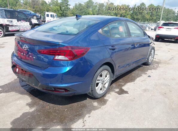 5NPD84LF1LH561655 2020 HYUNDAI ELANTRA Blue Rear right