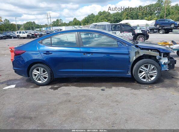5NPD84LF1LH561655 2020 HYUNDAI ELANTRA Blue 360 interior view