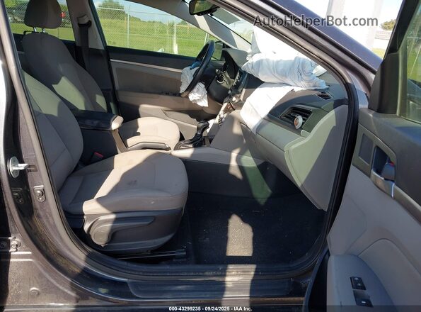 5NPD84LF1LH593490 2020 HYUNDAI ELANTRA Gray Սալոնի դիմացի տեսք