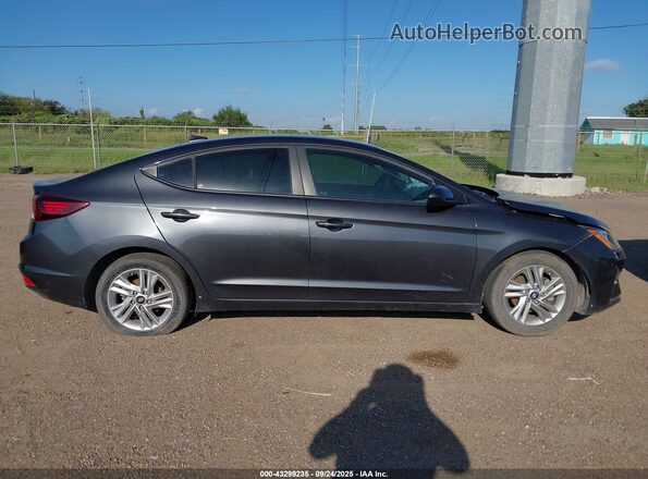 5NPD84LF1LH593490 2020 HYUNDAI ELANTRA Gray Սալոնի 360 աստիճան տեսք