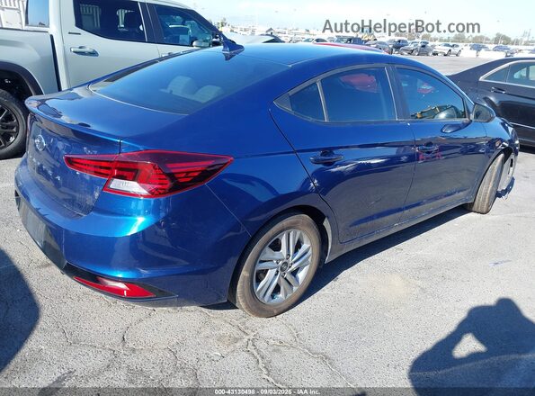 5NPD84LF1LH601815 2020 HYUNDAI ELANTRA Blue Հետևի աջ
