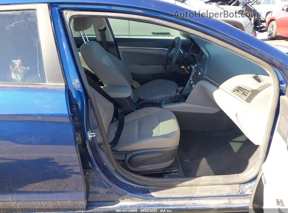 5NPD84LF1LH601815 2020 HYUNDAI ELANTRA Blue Սալոնի դիմացի տեսք