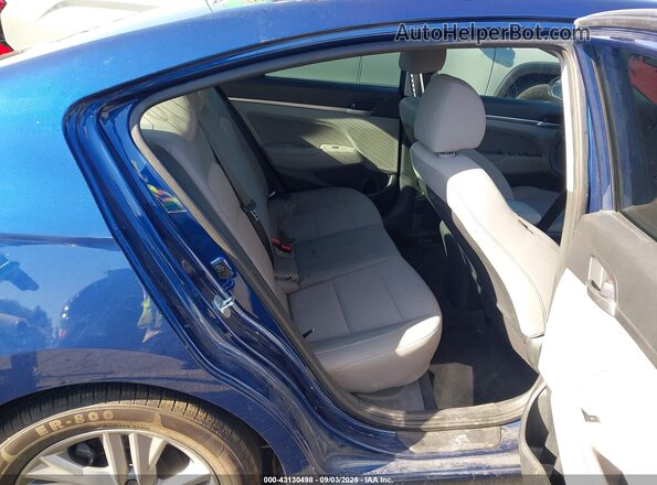 5NPD84LF1LH601815 2020 HYUNDAI ELANTRA Blue VIN կոդի պիտակի տեսք