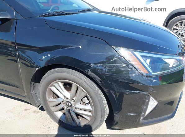 5NPD84LF1LH611230 2020 HYUNDAI ELANTRA Black წინა ხედი