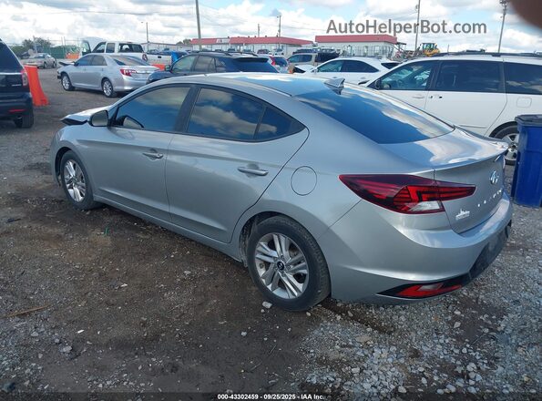 5NPD84LF2LH557680 2020 HYUNDAI ELANTRA Silver Trasero izquierdo