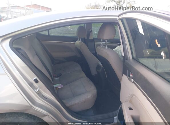 5NPD84LF2LH557680 2020 HYUNDAI ELANTRA Silver Vista de la etiqueta del VIN