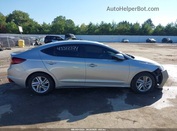 5NPD84LF2LH603556 2020 HYUNDAI ELANTRA Silver უკანა სალონის ხედი