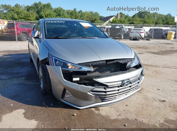 5NPD84LF2LH603556 2020 HYUNDAI ELANTRA Silver წინა ხედი