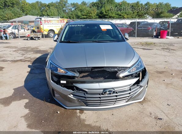 5NPD84LF2LH603556 2020 HYUNDAI ELANTRA Silver ხელსაწყოთა პანელის ხედი