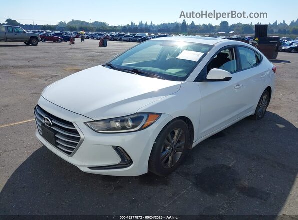 5NPD84LF3JH350535 2018 HYUNDAI ELANTRA Белый 
