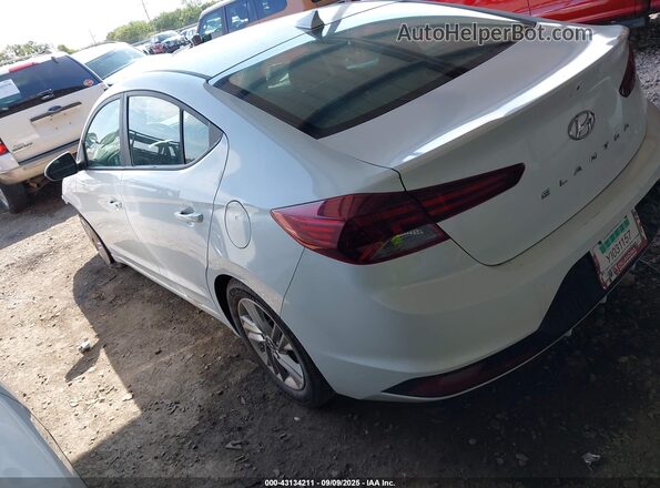 5NPD84LF3LH500808 2020 HYUNDAI ELANTRA Black Հետևի ձախ
