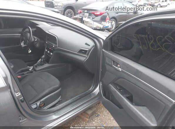 5NPD84LF3LH540046 2020 HYUNDAI ELANTRA Gray წინა სალონის ხედი