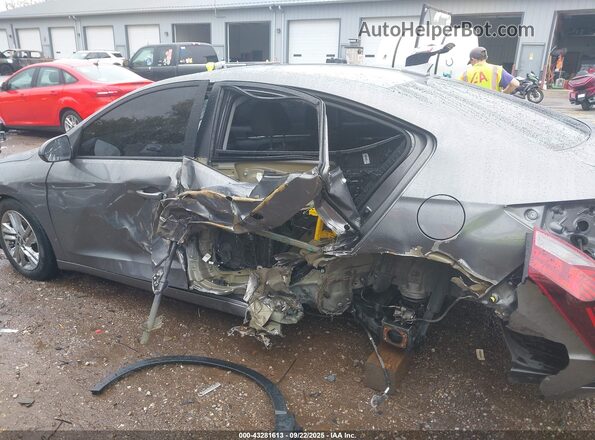 5NPD84LF3LH540046 2020 HYUNDAI ELANTRA Gray 