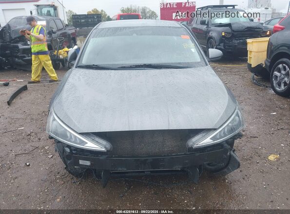5NPD84LF3LH540046 2020 HYUNDAI ELANTRA Gray უკანა სალონის ხედი