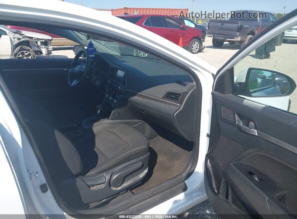 5NPD84LF3LH585293 2020 HYUNDAI ELANTRA White წინა სალონის ხედი