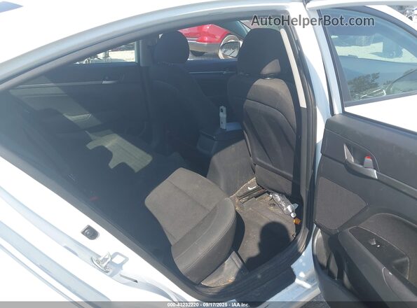 5NPD84LF3LH585293 2020 HYUNDAI ELANTRA White VIN კოდის სტიკერის ხედი