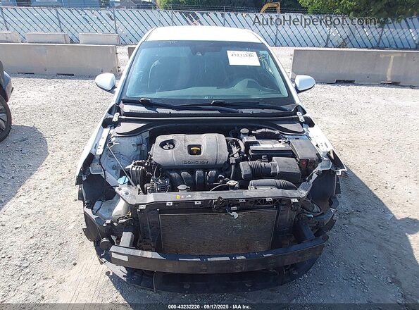 5NPD84LF3LH585293 2020 HYUNDAI ELANTRA White ხელსაწყოთა პანელის ხედი