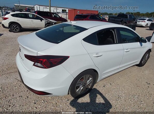 5NPD84LF3LH585293 2020 HYUNDAI ELANTRA White უკანა მარჯვენა