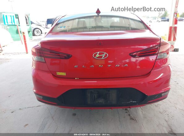 5NPD84LF3LH587934 2020 HYUNDAI ELANTRA Maroon 