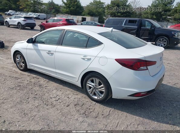5NPD84LF3LH630586 2020 HYUNDAI ELANTRA White უკანა მარცხენა