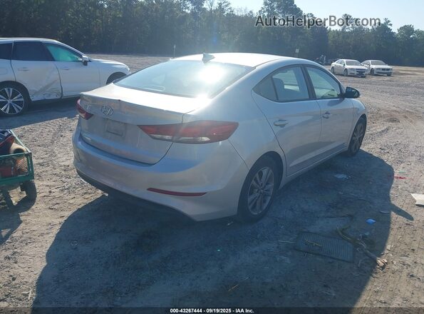5NPD84LF4JH375749 2018 HYUNDAI ELANTRA Silver 