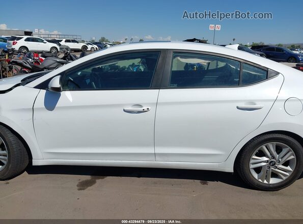 5NPD84LF4LH542968 2020 HYUNDAI ELANTRA White Vista interior de 360 grados