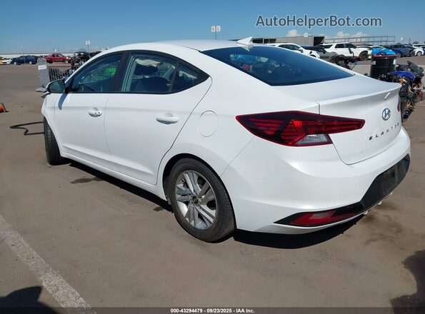 5NPD84LF4LH542968 2020 HYUNDAI ELANTRA White Trasero izquierdo