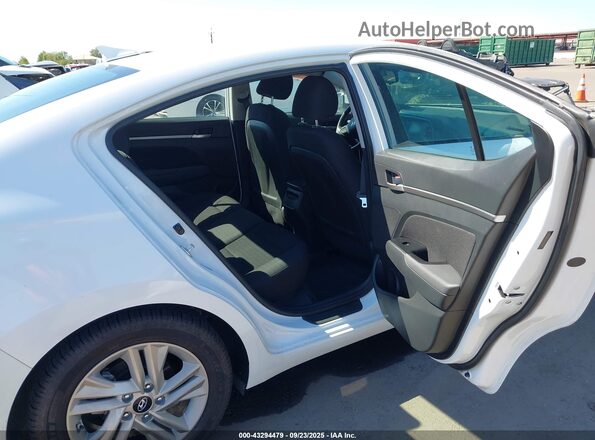 5NPD84LF4LH542968 2020 HYUNDAI ELANTRA White Vista de la etiqueta del VIN