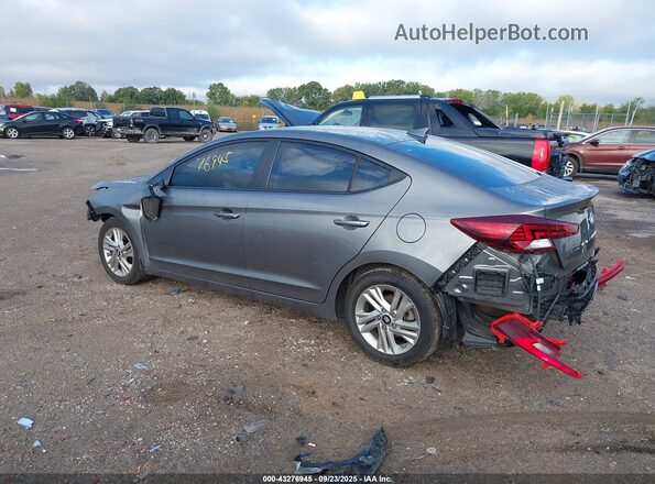 5NPD84LF4LH545224 2020 HYUNDAI ELANTRA Gray Հետևի ձախ