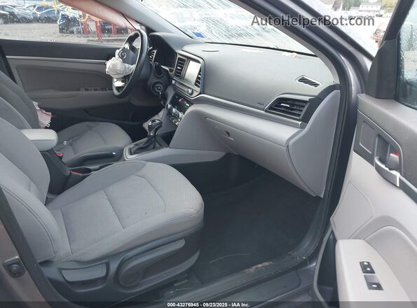 5NPD84LF4LH545224 2020 HYUNDAI ELANTRA Gray Սալոնի դիմացի տեսք