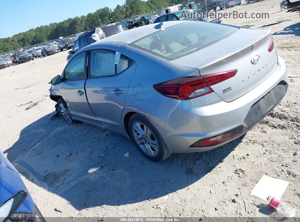 5NPD84LF4LH557020 2020 HYUNDAI ELANTRA Серебряный Задняя левая четверть
