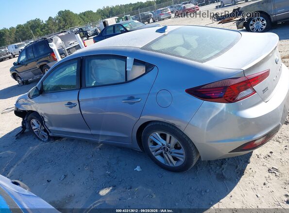 5NPD84LF4LH557020 2020 HYUNDAI ELANTRA Серебряный Панорамный вид салона 360°