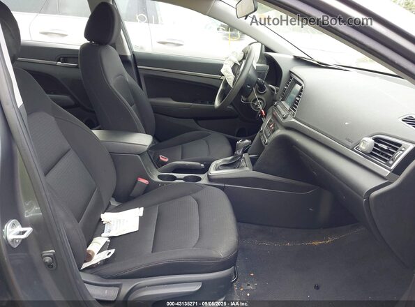 5NPD84LF5JH402506 2018 HYUNDAI ELANTRA Gray Front interior view
