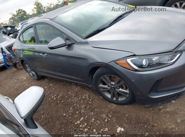5NPD84LF5JH402506 2018 HYUNDAI ELANTRA Gray 360 interior view