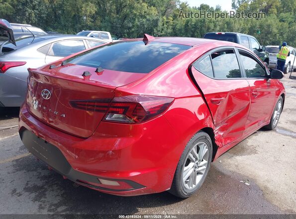 5NPD84LF5LH545474 2020 HYUNDAI ELANTRA Red Rear right