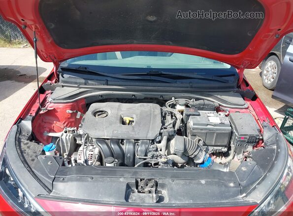 5NPD84LF5LH545474 2020 HYUNDAI ELANTRA Red Rear view