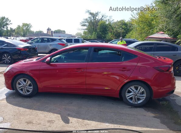 5NPD84LF5LH545474 2020 HYUNDAI ELANTRA Red 