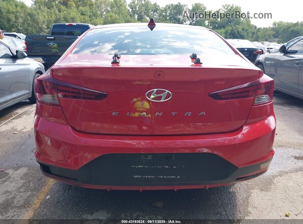 5NPD84LF5LH545474 2020 HYUNDAI ELANTRA Red 