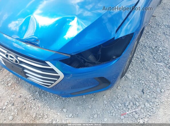 5NPD84LF6HH143776 2017 HYUNDAI ELANTRA Синий 